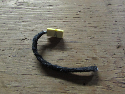 Audi TT Mk1 8N Seat Belt Connector Plug, Right 4A0972562A2